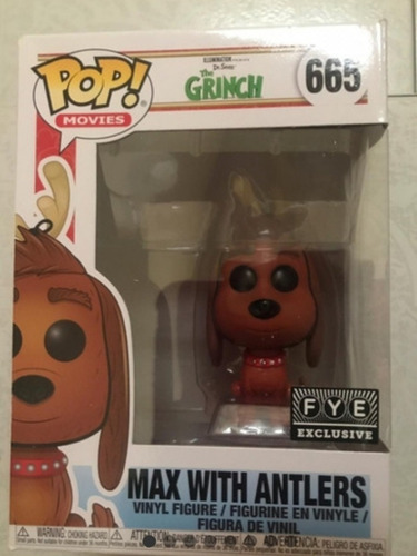 Funko De Max With Antlers Fye Del Grinch