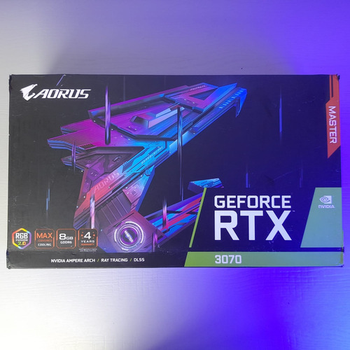 Rtx 3070 Aorus Master 8gb Oc-edition - Gigabyte Nvidia (Usado)
