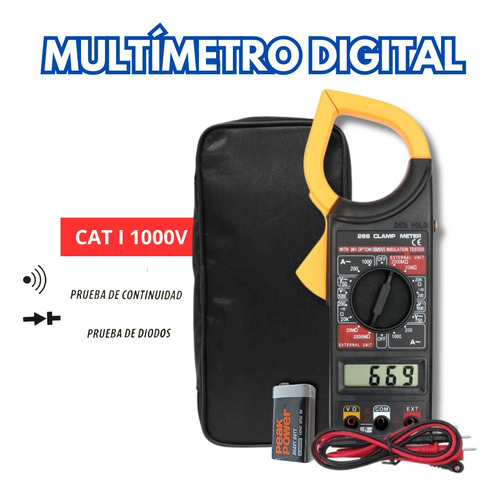 Multimetro Digital Zasc