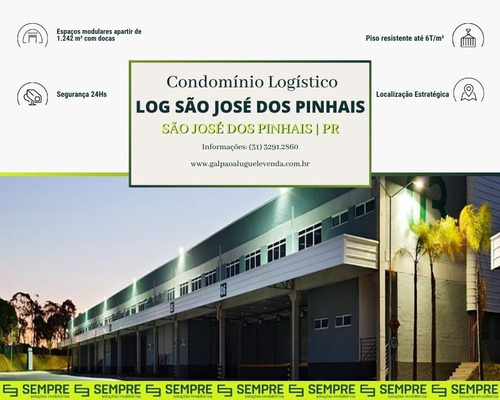 Imagem 1 de 17 de Galpão Para Alugar Em São José Dos Pinhais/pr - Ga0111