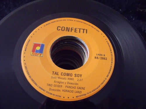 Ep Confetii, Papas Fritas (Usado)
