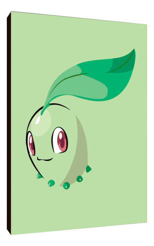 Cuadros Poster Pokemon Chikorita 60x90 (ita 7)