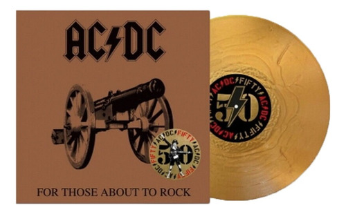 Ac/dc - For Those About To Rock 50th Anniv (vinyl Vinilo Lp)