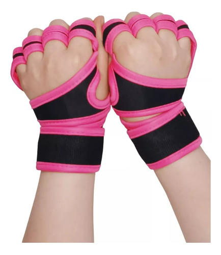 Guantes Muñequeras Entrenamiento Pesas Unisex Deporte Gym