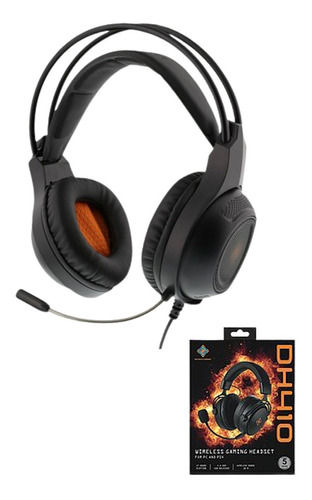 Auricular Gamer Micrófono Y Led Dh210 Usb Y Jack 3.5mm Febo