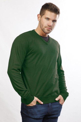 Sweater Hilo Escote V Hombre | Panther (15002)