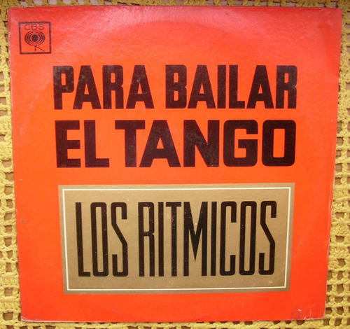 Los Ritmicos / Para Bailar El Tango - Lp Vinilo Promo