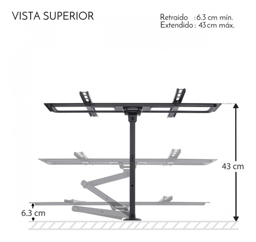 Soporte Para Pantalla Hasta 70 Brazo Articulado