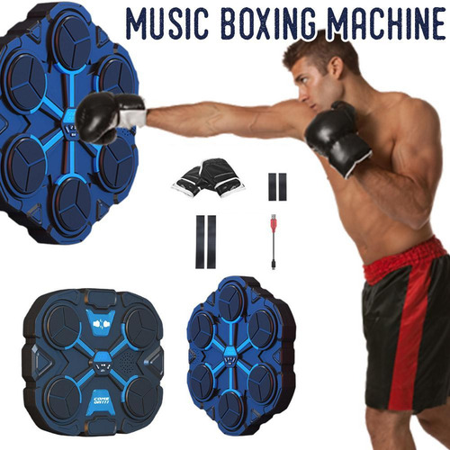 Máquina De Boxeo Con Bluetooth, Música, Fitness, Boxeo, Pare