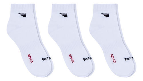 Tin Fozter De Caballero 6 Pack De 3 Pares Blanco Lisa Unitalla