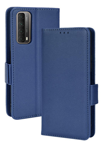 Funda For Huawei Y7a Cartera Magnética Hebilla Lateral De