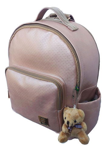 Mochila Maternidade Bolsa Bebe Menina Menino Rose