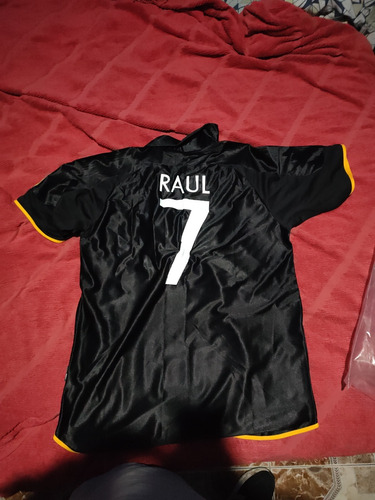 Camiseta Real Madrid Suplente 1999 T:xl 7 Raúl 