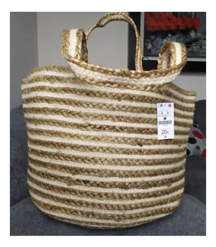 Bolsa Grande De Yute Para Mujer Lefties 40x32x25 Cm E Gratis