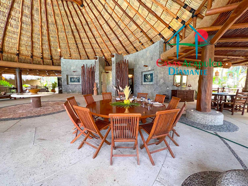 Cad Casa Los Cocoteros. Playa Privada A La Laguna De Tres Palos. 2 Albercas Privadas. Cocina Industrial