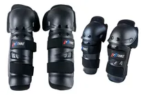 Comprar Kit Joelheira E Cotoveleira Proteção Trilha Motocross Twins Cor Preto Tamanho Único