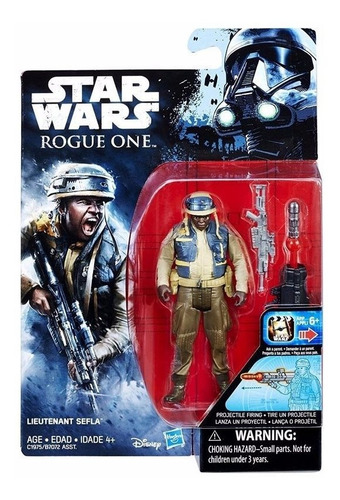 Teniente Lieutenant Sefla Star Wars Articulada Co Accesorios