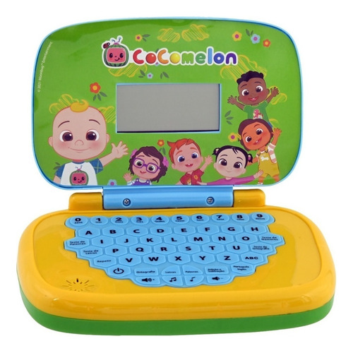 Laptop Infantil Didático Educativo Bilíngue Candide Cor COCOMELON