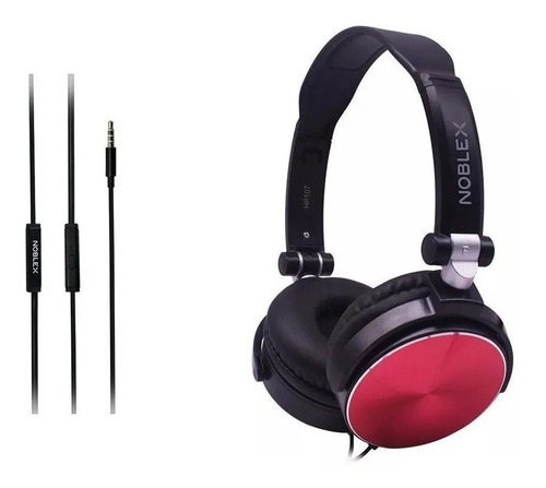 Imagen 3 de 4 de Auriculares Noblex Hp107br Con Microfono Conector 3.5mm