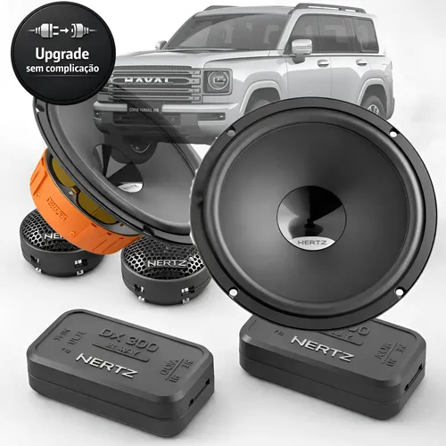 Kit Duas Vias Alto Falante 6 Polegadas Hertz Dsk165 2 Par | Frete