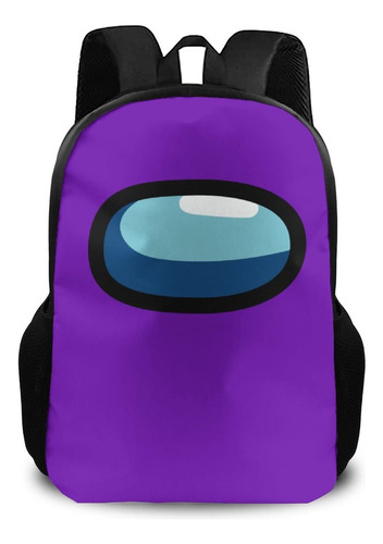 Mochila Extra Multiuso Para Niño Niña Hombr Mujer Us Purpura