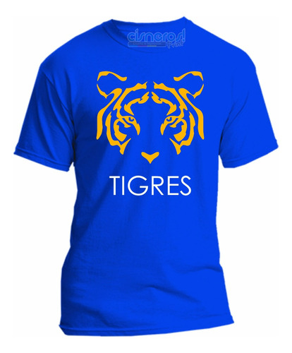 Playera Tigres Club Futbol Liga Mx Todas Las Tallas