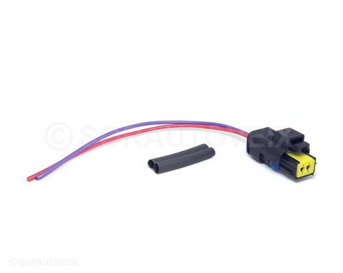 Conector Plug Chicote Valvula Vcv Bomba Alta Pressão Ranger