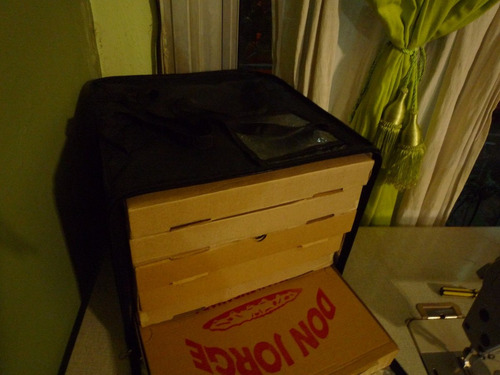 Bolso Termico Delivery De 6 Cajas Con Cierre -mercadoenvios