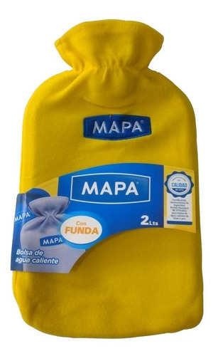 Bolsa Agua Caliente Mapa Con Funda Caba