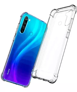 Capinha Capa Para Redmi Note 8 2021 + Pelicula Vidro 3d 5d