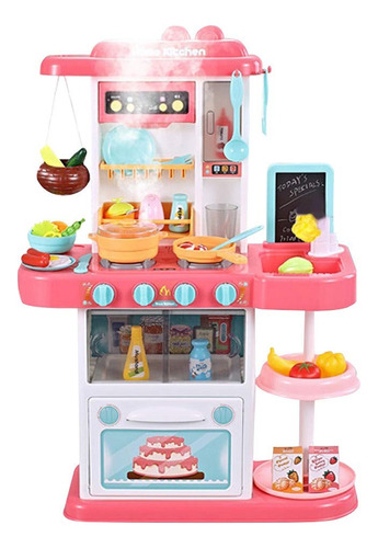 Cocina De Juguete Para Niños Con 43 Accesorios Sonido/luces9