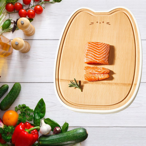 Tablero De Corte De Bambú Para Corte De Cocina Tablero De