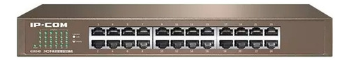 Switch Ipcom G1024d Conmutador De 24 Puertos 100/1000 Mbps
