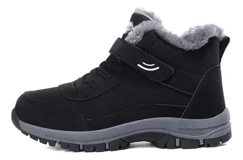 Botas Casuales Hombre Fleece Warm Snow Boots Impermeable