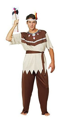 Disfraz Hombre - Native American Indian Warrior Adult Costum
