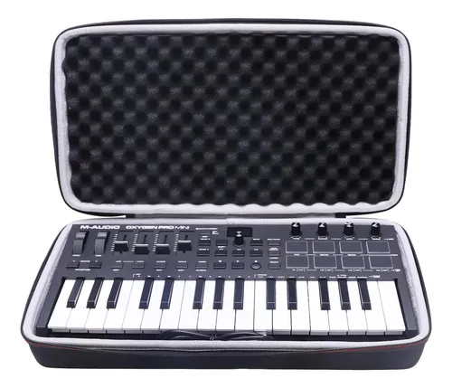 Ltgem Case Duro Para M-audio Oxygen Pro Mini-32 Controlador