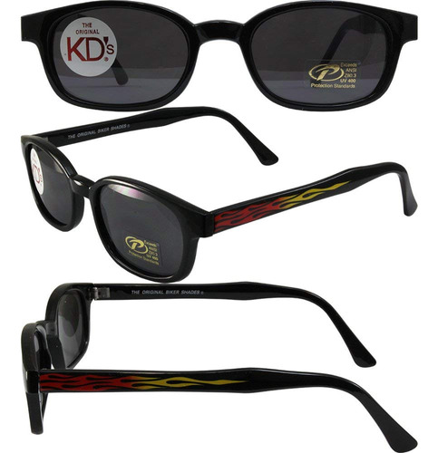 Kd Original Flame Kd - Gafas De Sol Con Lentes Ahumadas Con.