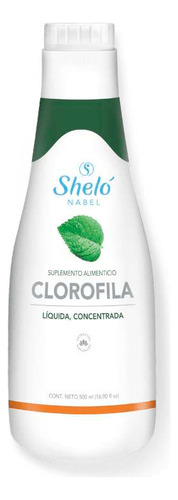 Clorofila Líquida Concentrada 500 M.. Sheló Nabel, Limpia