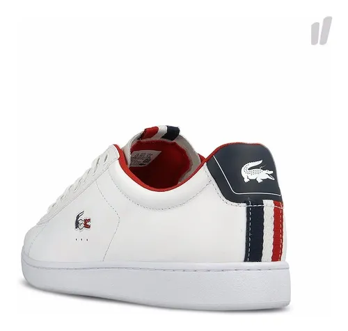 Tenis Lacoste Carnaby Evo 317 3 Blanco Piel Caballero 2017 Env o
