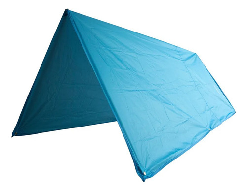 Lona Compacta Azul Fly 2,20m X 1,80m Camping Ntk