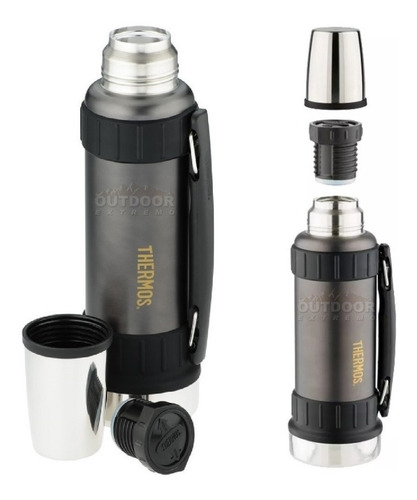 Termo Thermos Work Series Acero Inoxidable Con Manija 1,2lts