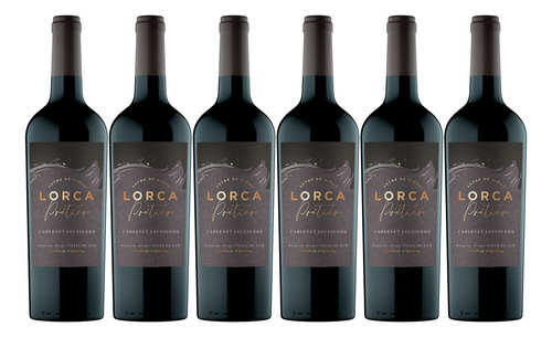 Vino Mauricio Lorca Poético Cab Sauv 750ml X6