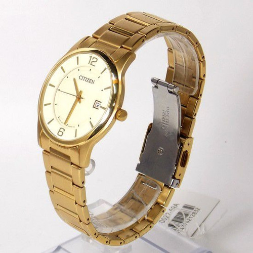 Bd0022-59a Relogio Citizen Feminino Dourado Analogico Quartz