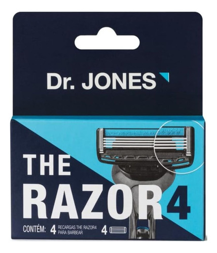 Kit Recargas The Razor 4 ( 4 Unidades ) - Dr. Jones