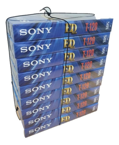 Cinta Vhs  Sony Ed-max T120 Nuevos