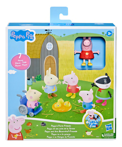 2 Set Juguete De Hasbro Peppa Pig Granja Y La Guardería