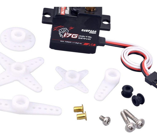 Servomotor Digital De Par De Alta Velocidad S0017m