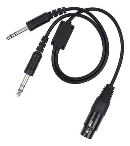 Cable Adaptador De Auriculares Airbus Xlr A Ga De Doble Cone