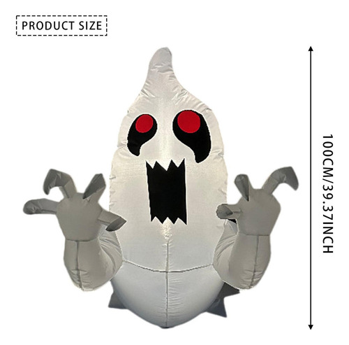 J Ventana Inflable Fantasma Fantasma Inflable Halloween