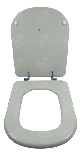 Asiento Inodoro Derpla Compatible C/ Bari Gris Expansor